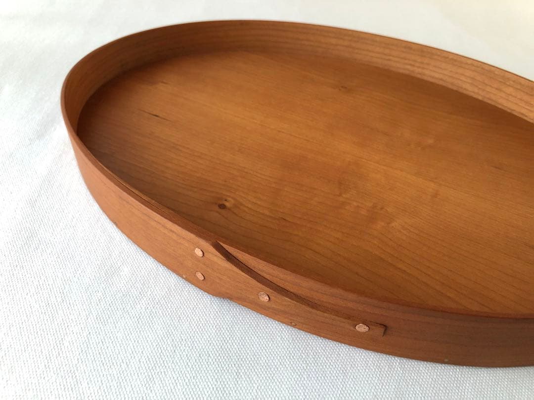 Okalu ◆ シェカートレー　オーバル　トレー　お盆 木製
