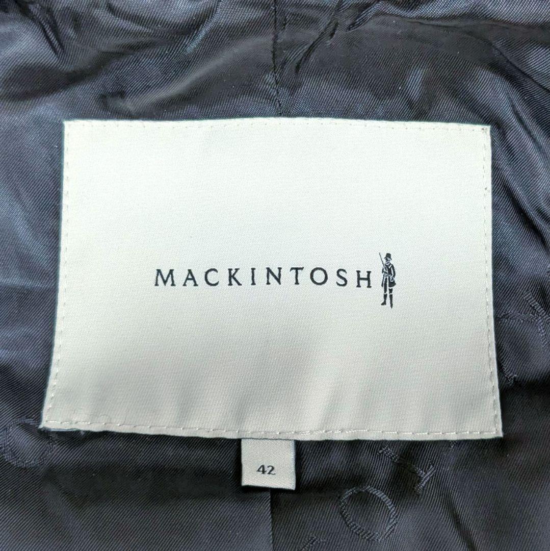 マッキントッシュ チェスターコート シェパードチェック ギンガムチェック 42