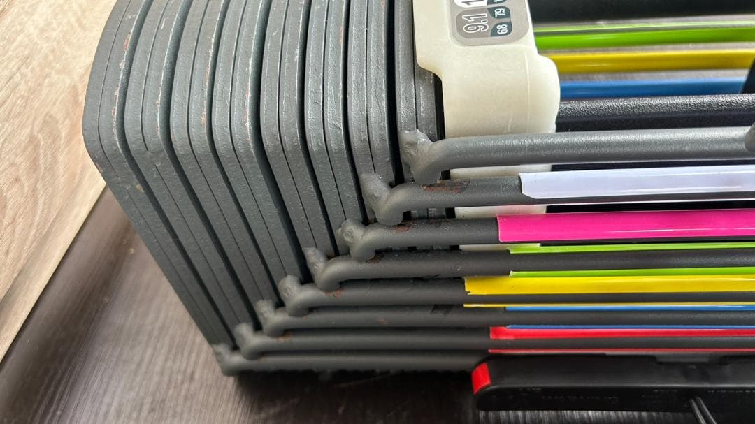 【福岡市限定】【コンテナ保管】可変ダンベル ブロック ダンベル 41kg ×2