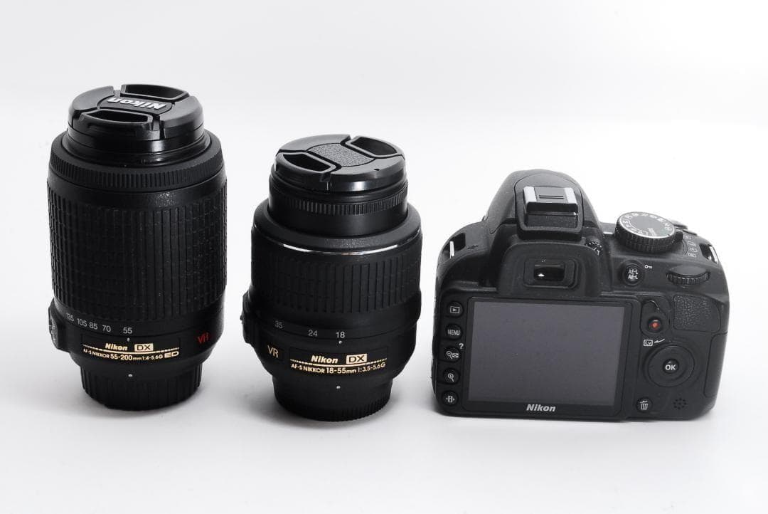 Nikon D3100 ダブルレンズセット【初心者おすすめ】