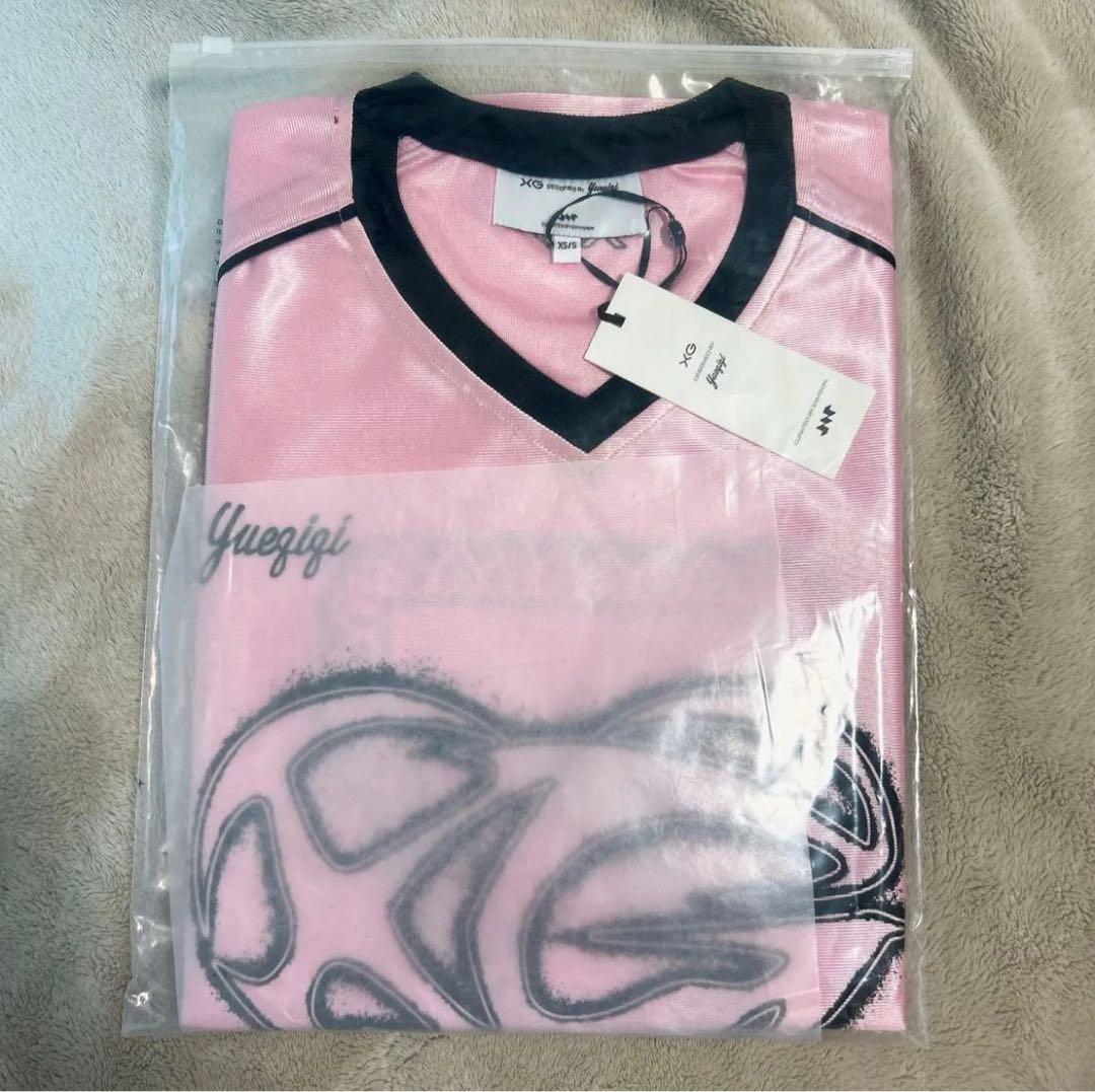 XG × YUEQI QI Football Oversized Tee