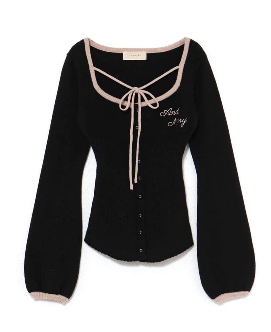 【即日発送】andmary Sonique knit tops