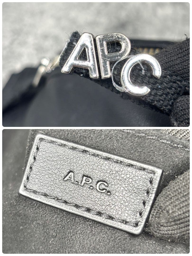 ✨️未使用級✨A.P.C. アーペーセー ボディバッグ ウエストバッグ レザー