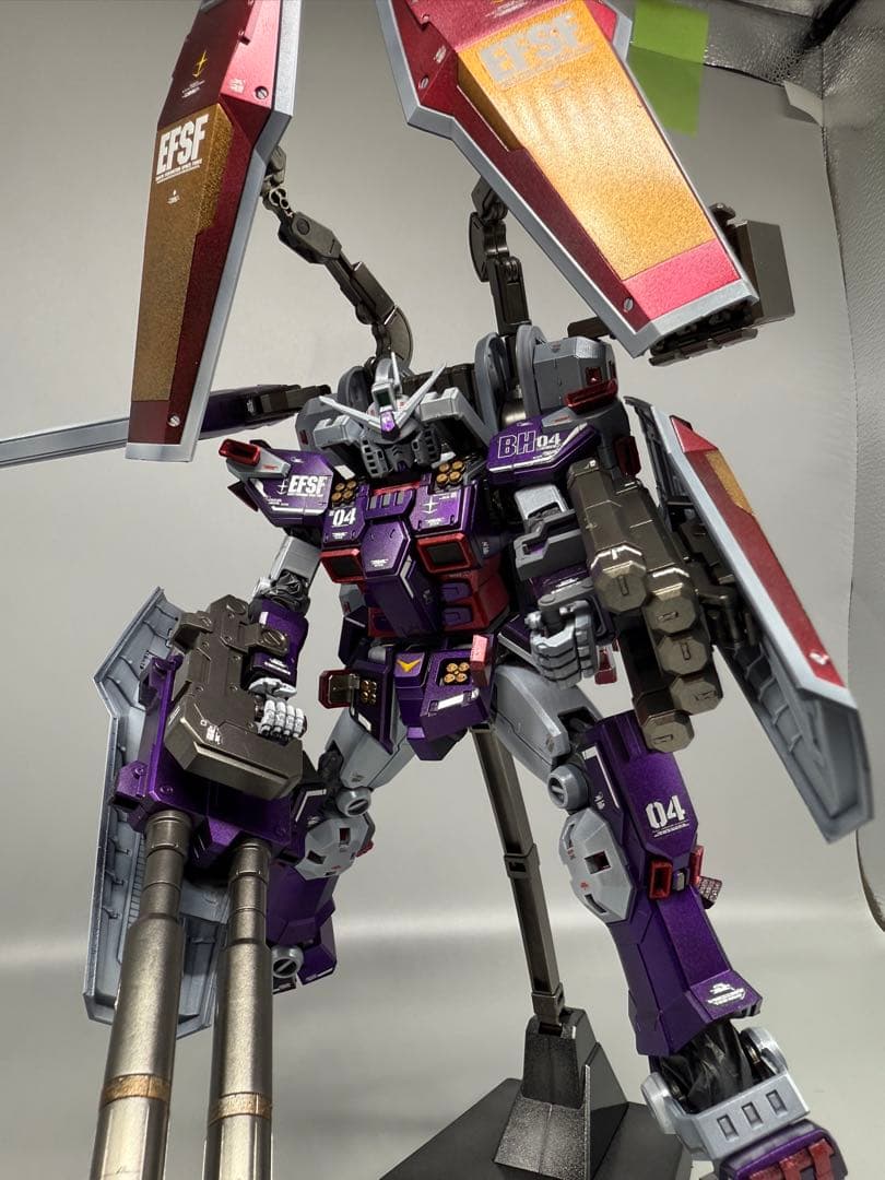 ヒ*ロ様 ガンプラ MG 1/100 フルアーマーガンダムVer.Ka 全塗装完