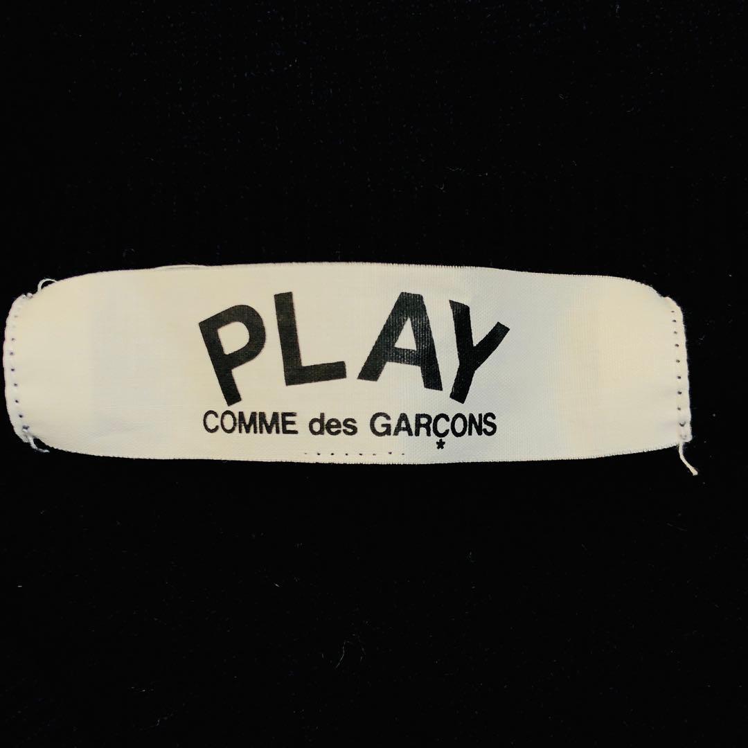 【人気デザイン】コムデギャルソン Vネック ニット セーター M ネイビー