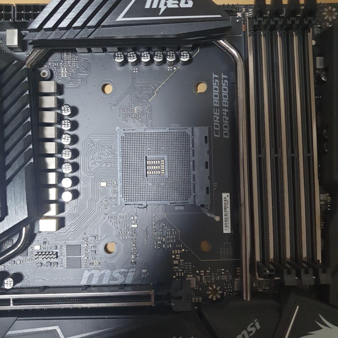 ジャンク品MSI MEG X570 GODLIKE マザーボード