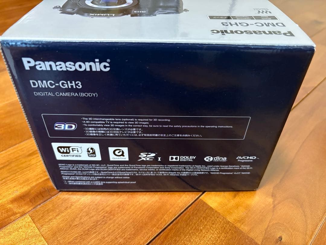 Panasonic LUMIX DMC-GH3-K ボディ ブラック箱付属品つき
