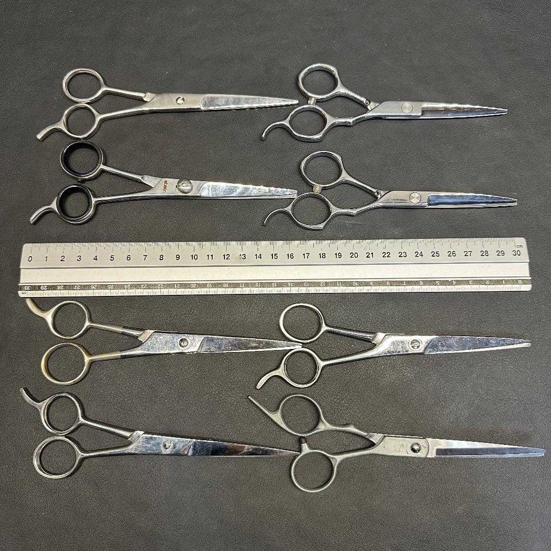 ♡Bb右1017 理美容道具 ハサミ スキバサミ シザー など 54点まとめ