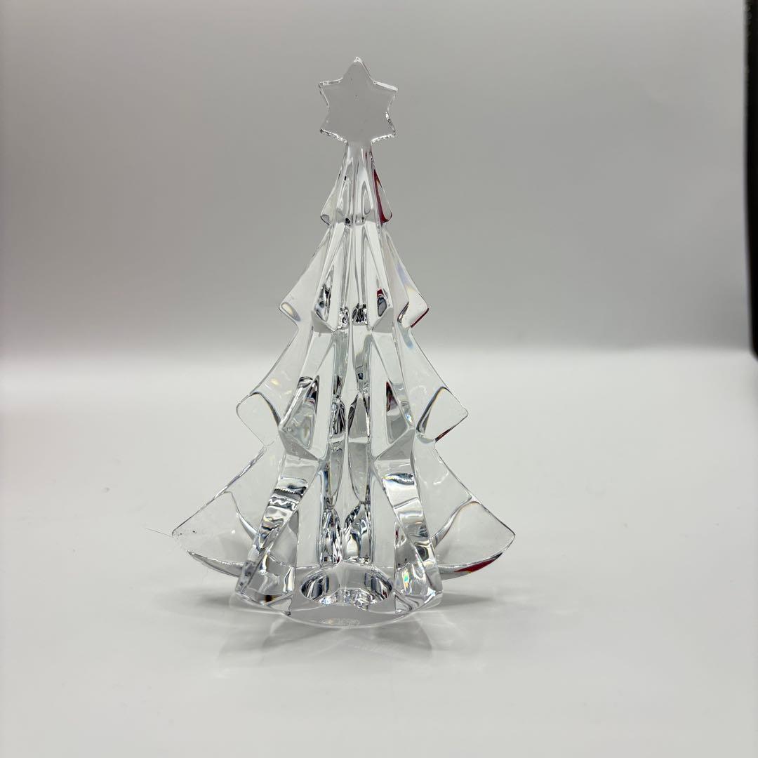 Baccarat バカラ ノエル クリスマスツリー 置物 箱付き
