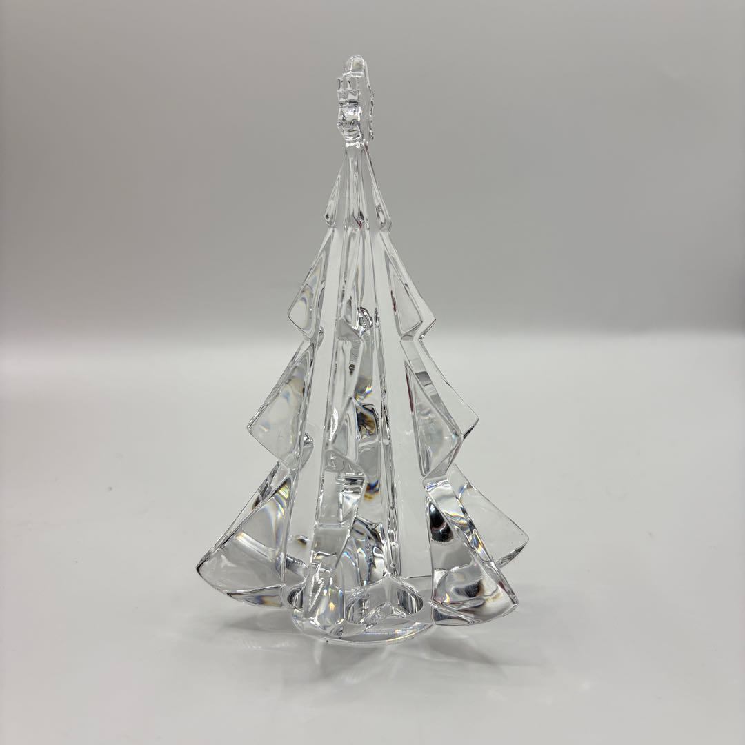 Baccarat バカラ ノエル クリスマスツリー 置物 箱付き