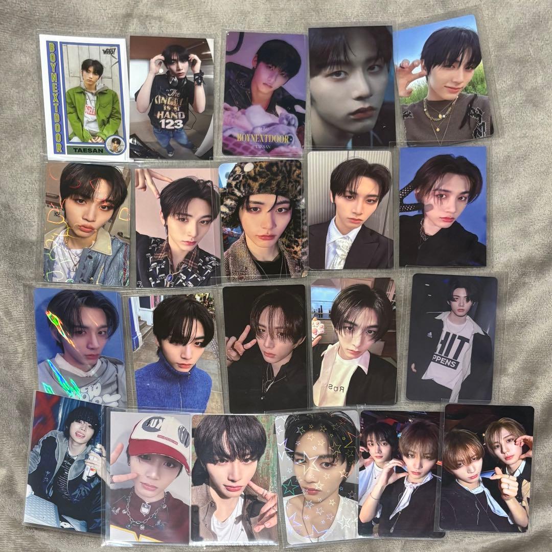 boynextdoor テサン　TAESAN トレカ