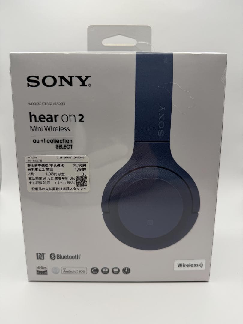 [新品] SONYワイヤレスステレオヘッドセット h.ear on 2 Mini