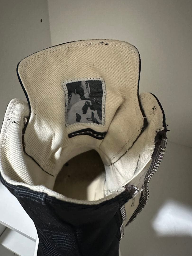 靴 RICK OWENS DRKSHDW HIGH ABSTRACT 42