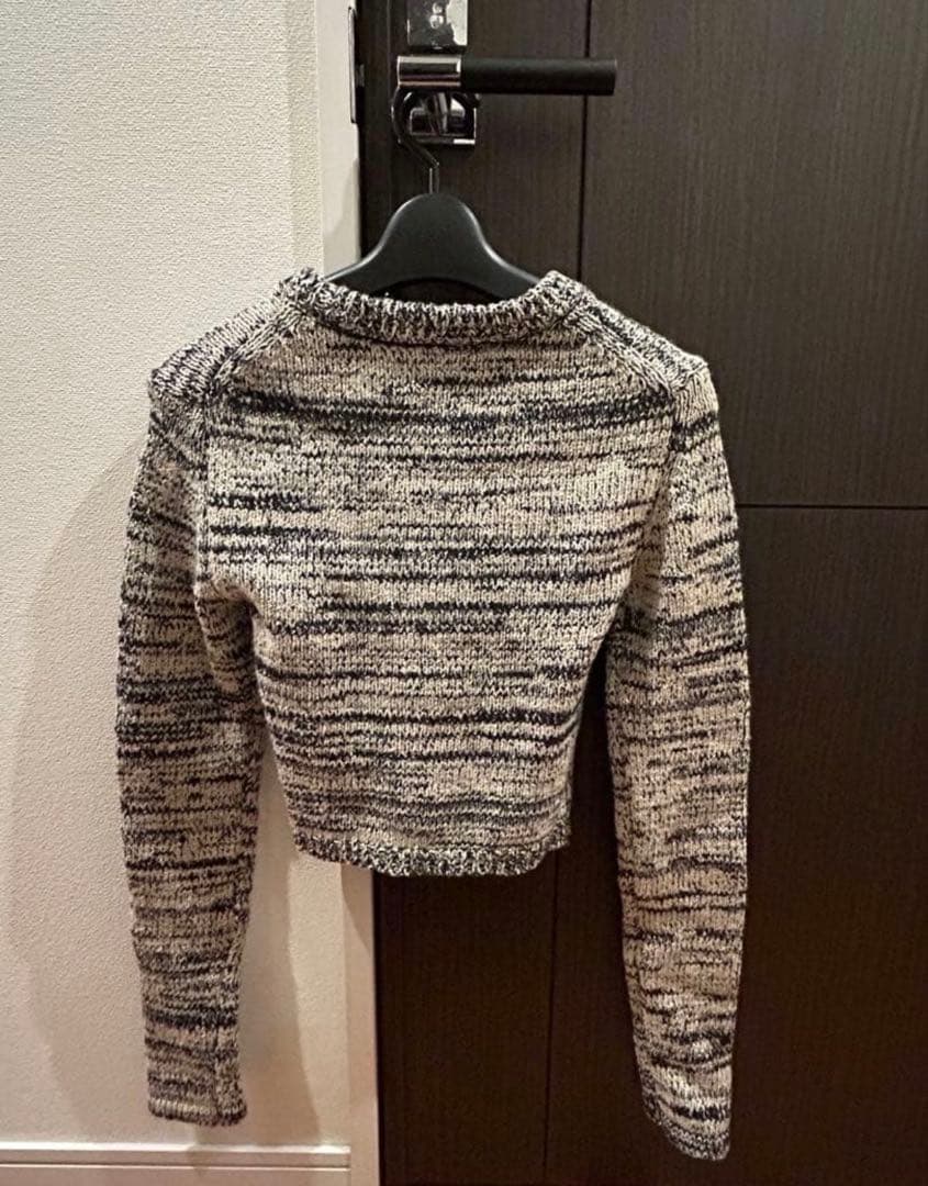 CLANE クラネ COTTON SHORT KNIT TOPS