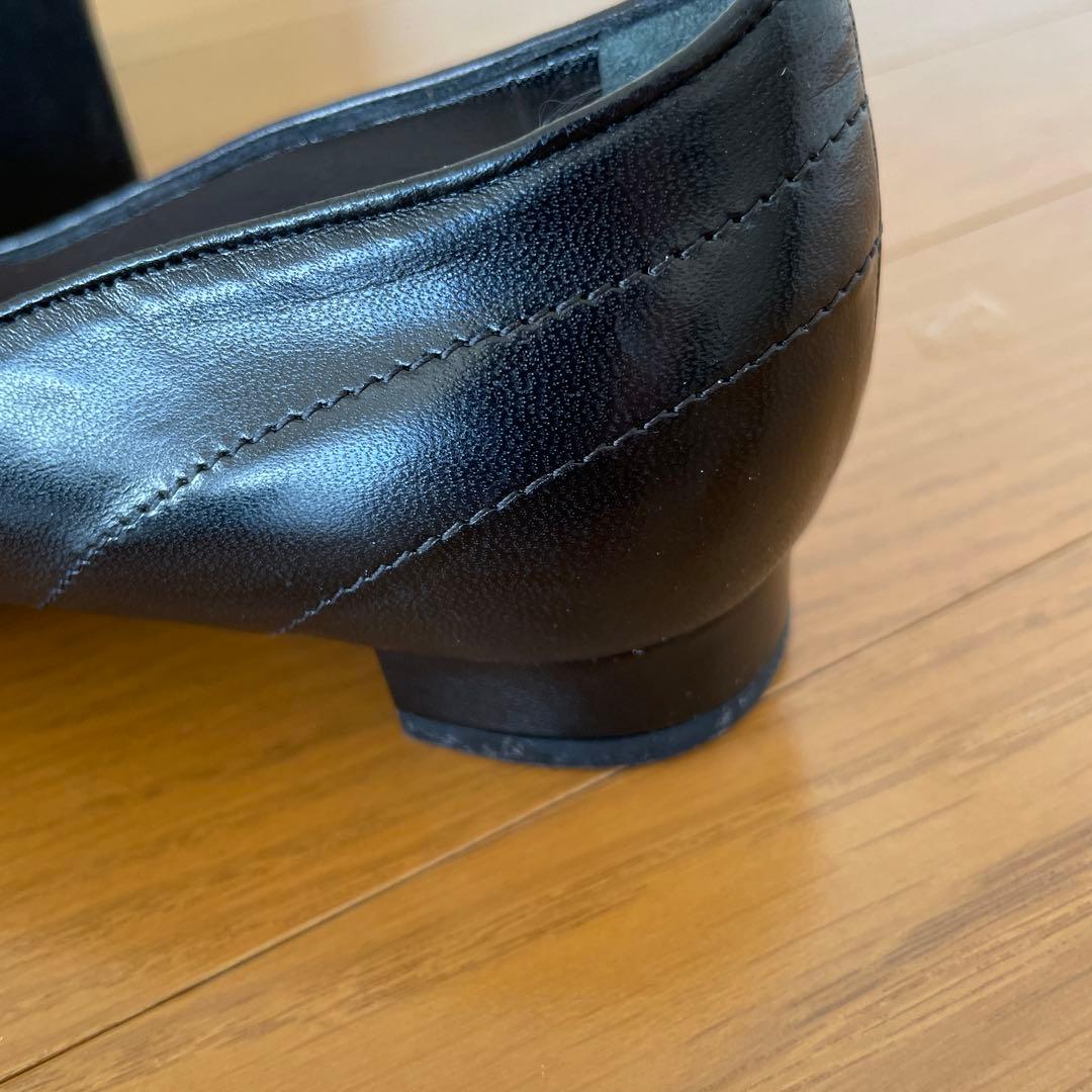 CHANELシャネル　レザーパンプス　ブラック37 箱付