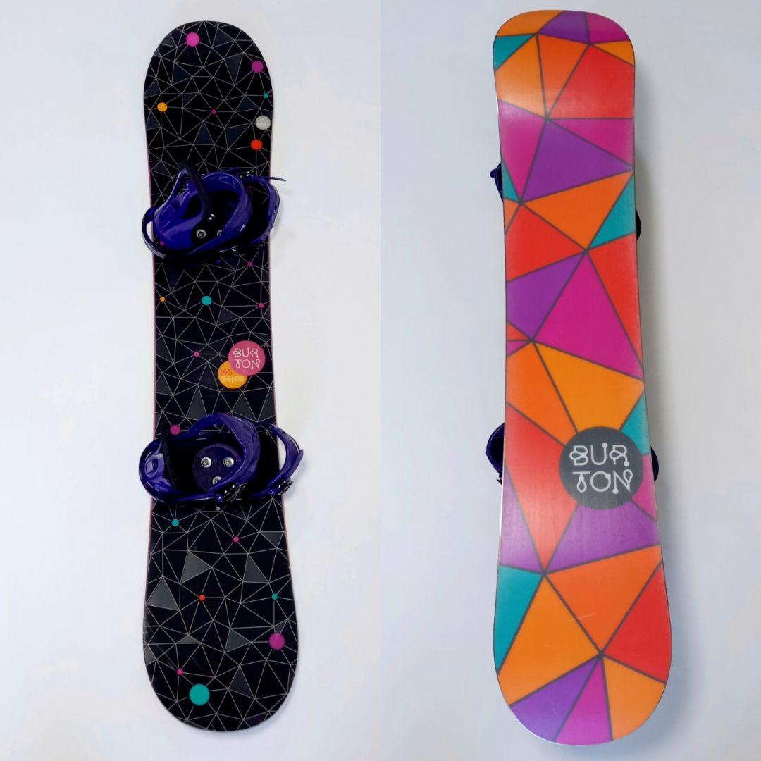 BURTON 2点セット スノーボード GENIE145 バイン CITIZEN