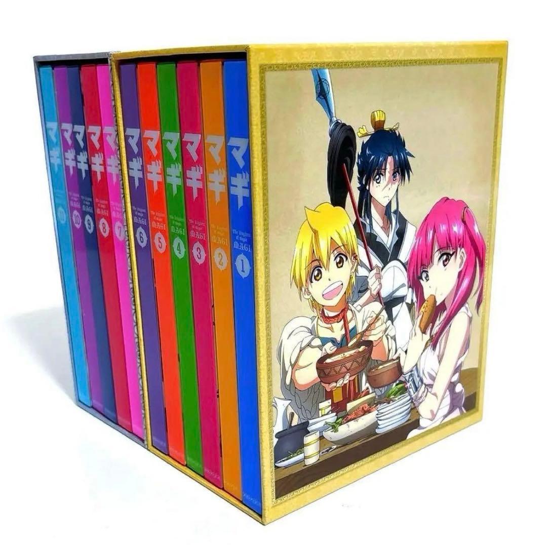 マギ 2期 完全生産限定版 Blu-ray 全巻セット (全巻収納BOX付き)