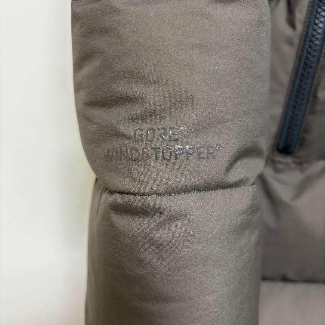 美品✨ノースフェイス　ウィンド　ストッパー　ダウン　シェルコートM