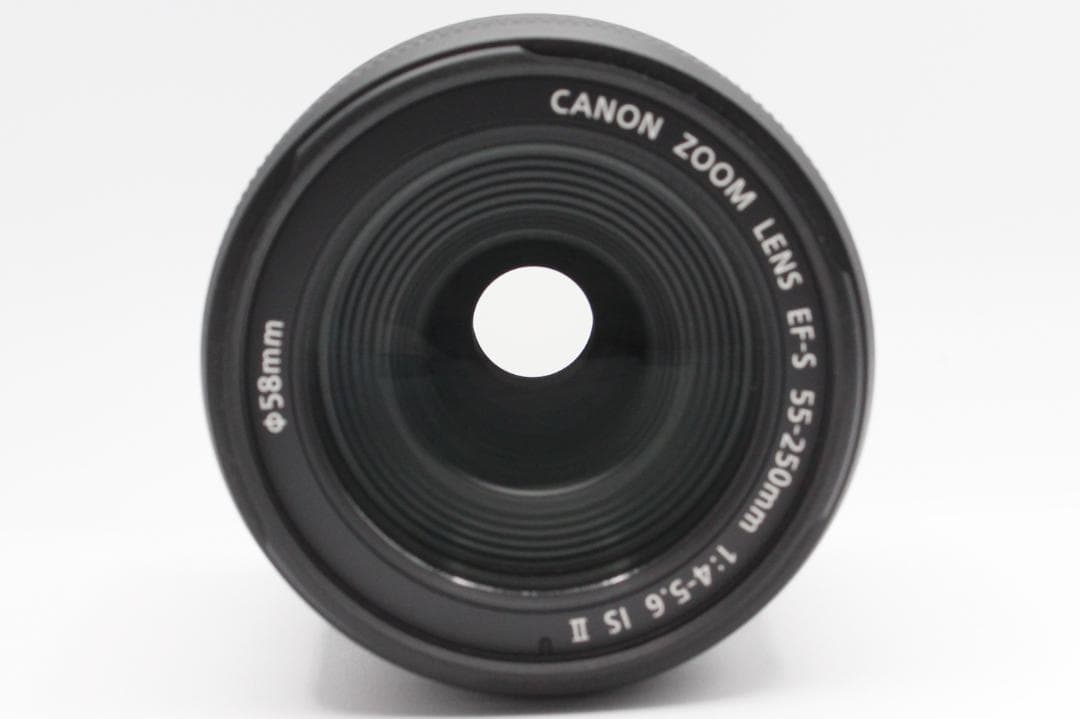 ☆美品 手ブレ補正 Canon EF-S 55-250mm IS Ⅱ 望遠レンズ