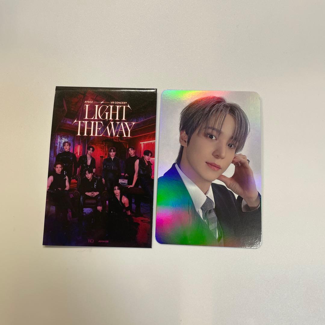ATEEZ VR LIGHTTHEWAY 入場特典 スペシャル トレカ ユノ