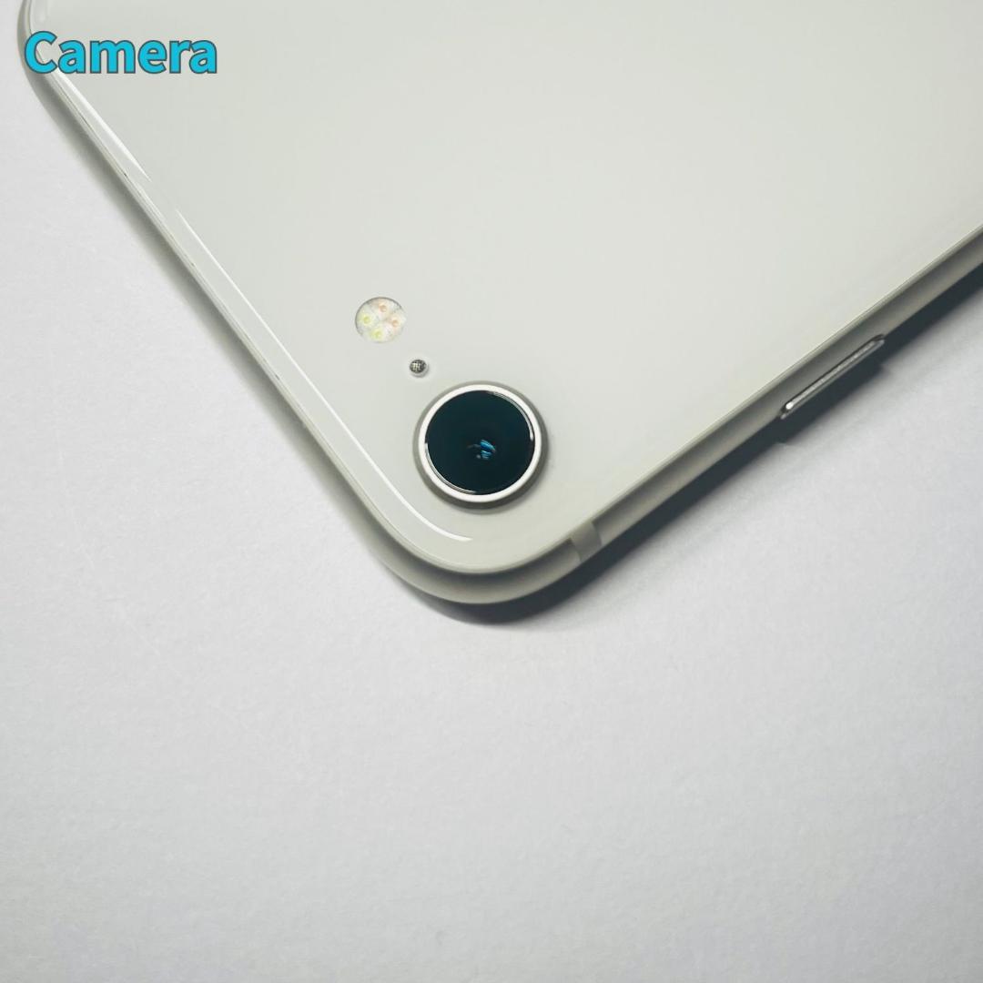 美品 iPhone SE3 128GB 新品バッテリー スターライト