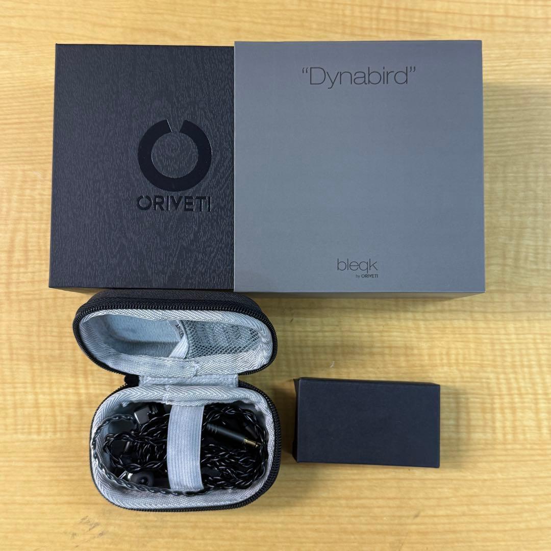 ORIVETI bleqk Dynabird ほぼ新品 イヤピ未使用
