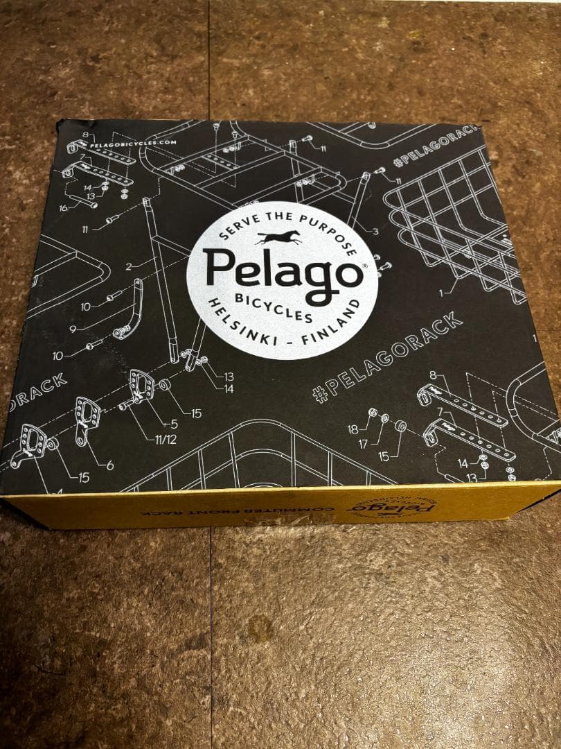 Pelago フロントラック Commuter Front Rack Lサイズ