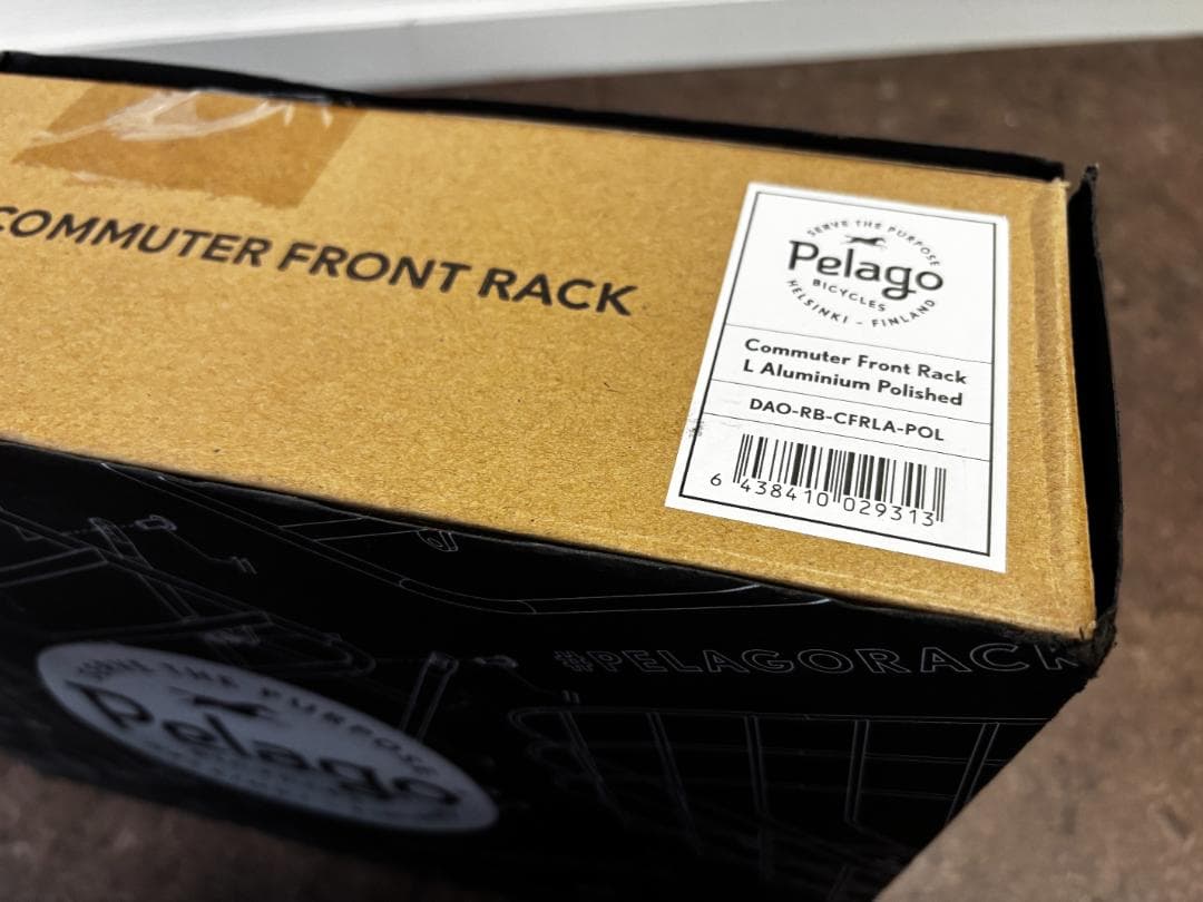 Pelago フロントラック Commuter Front Rack Lサイズ