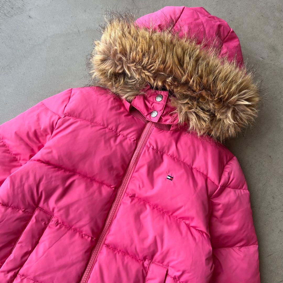 【 girl】トミーガール　M　ダウンジャケット　y2k　ピンク