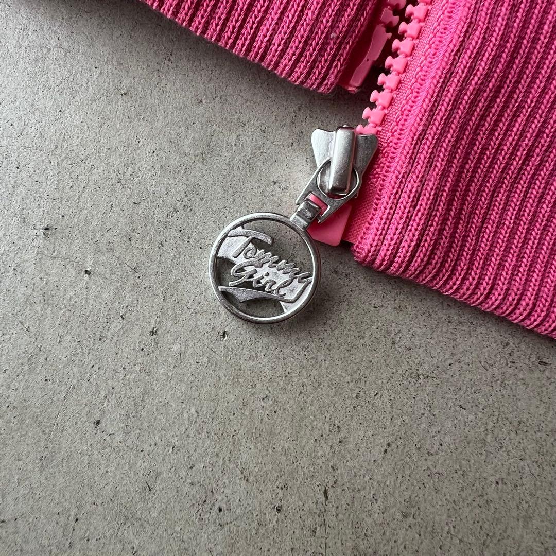 【 girl】トミーガール　M　ダウンジャケット　y2k　ピンク