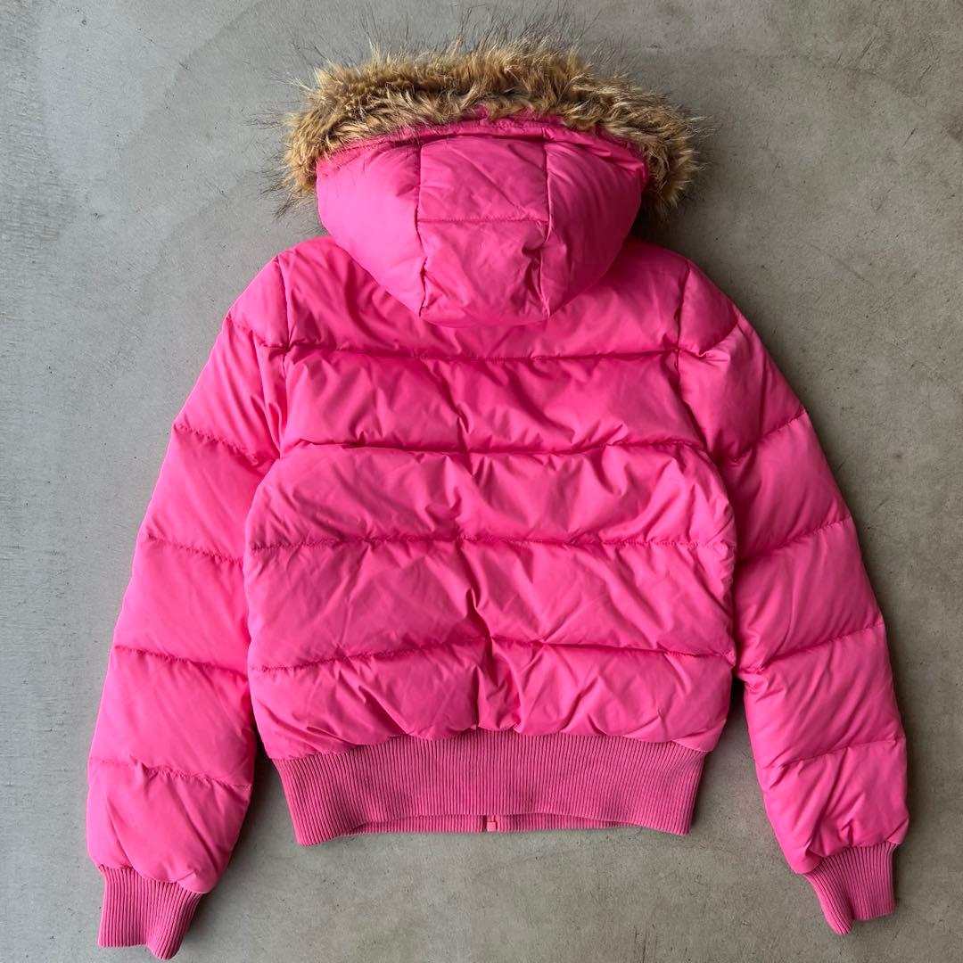 【 girl】トミーガール　M　ダウンジャケット　y2k　ピンク