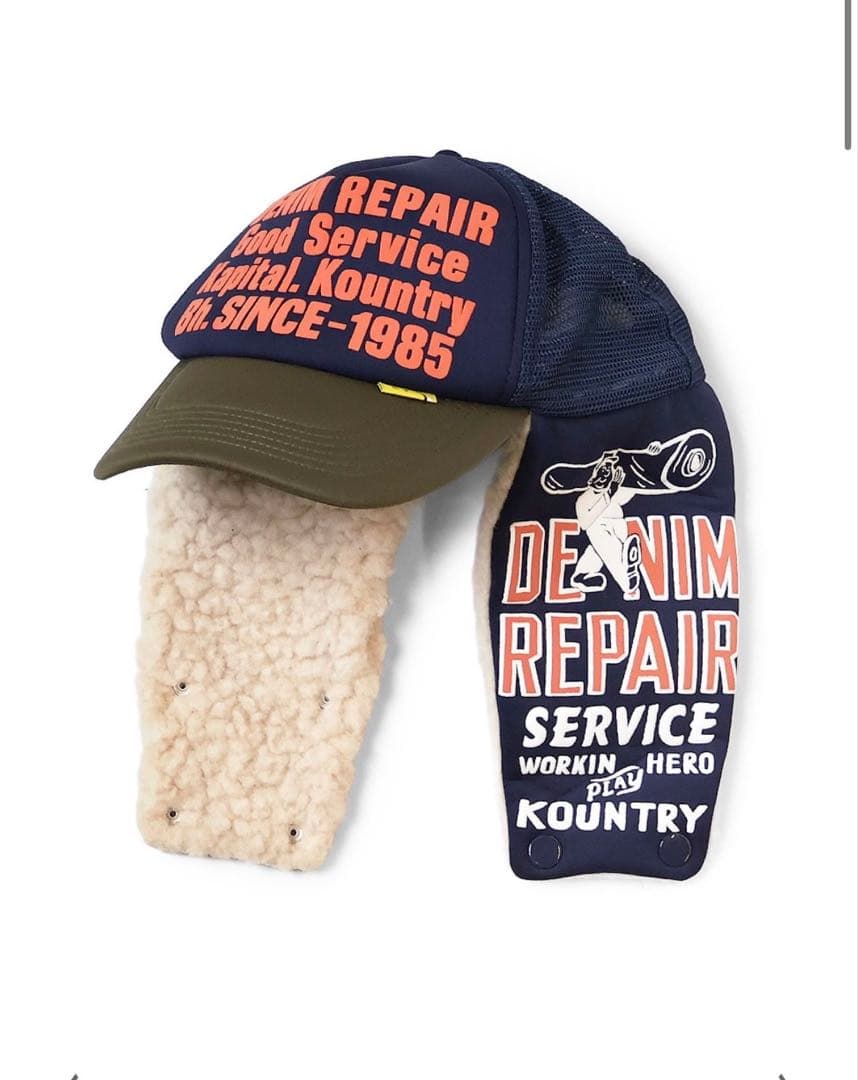 ベイビーモンスタールカ着用キャップ