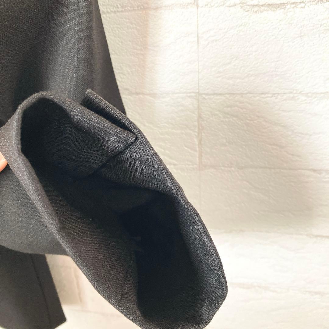 プラステ PLST ノーカラー パンツスーツ セット XXL ブラック