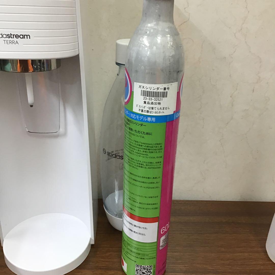 SodaStream TERRA ホワイト 炭酸水メーカー