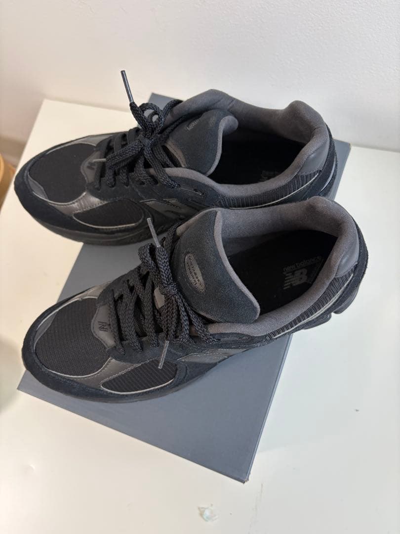 1回使用　New Balance 2002R BLブラック スニーカー 28.5