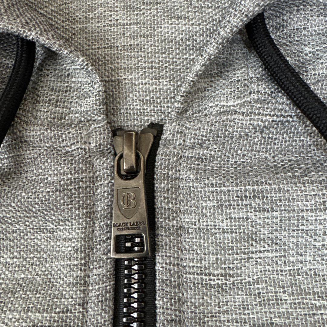 ブラックレーベルクレストブリッジ チェックメランジパーカー