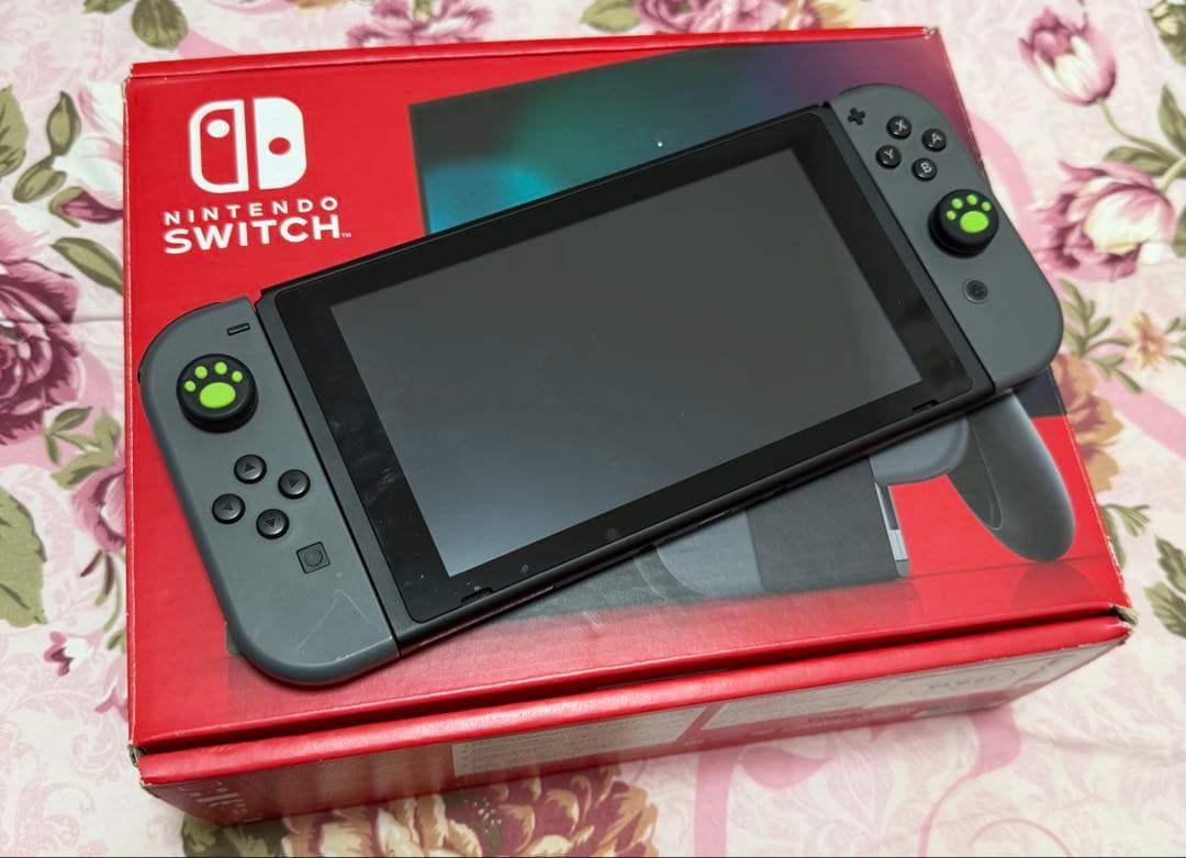 【箱・説明書アリ】Nintendo Switch 本体 グレー