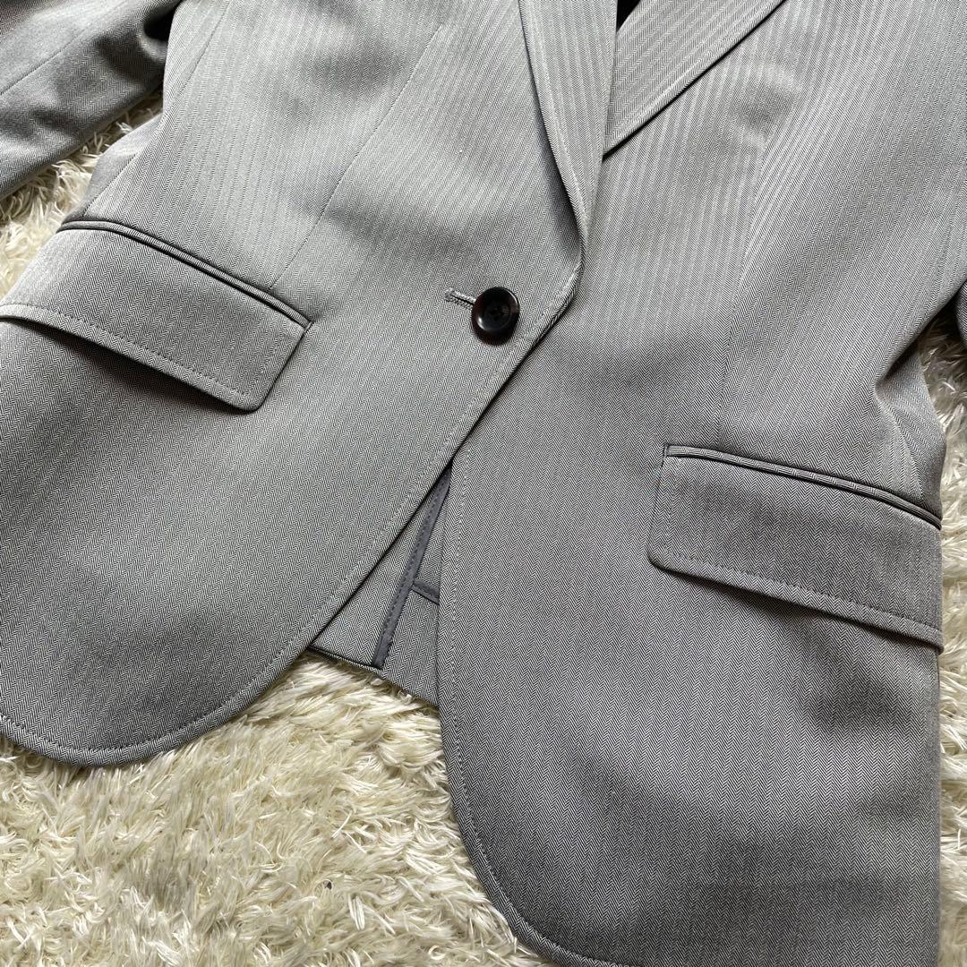 【バッター液様】☆23区 パンツスーツ セットアップ ライトグレー 38