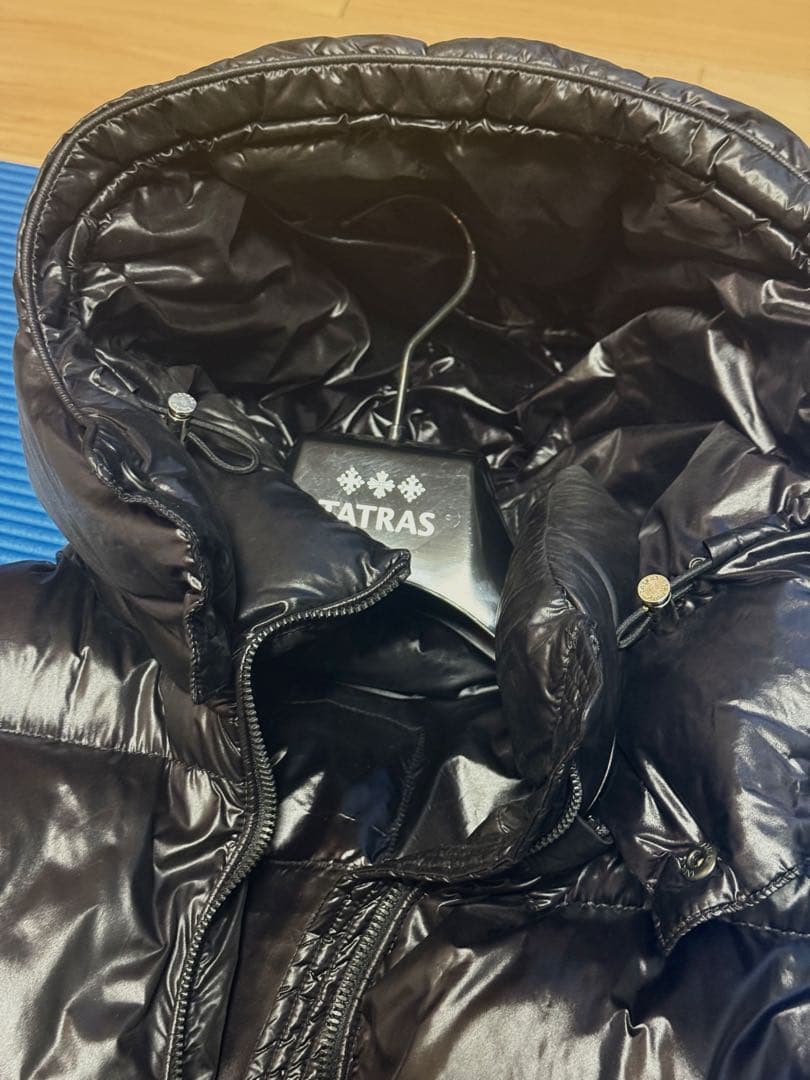 TATRAS ブラック ダウンジャケット メンズ