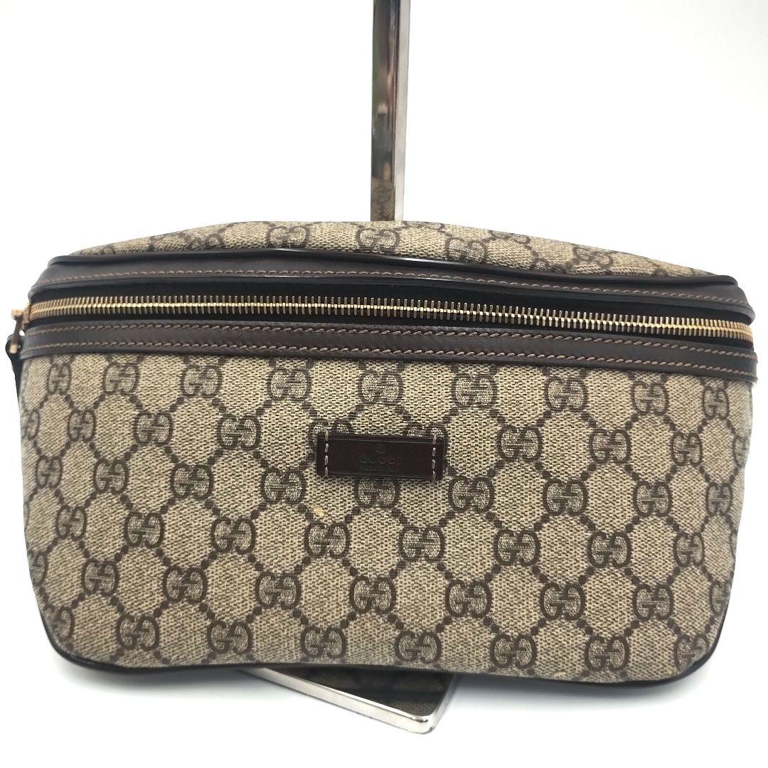 GUCCI グッチ　GGスプリーム　ウエストバッグ　233269・520981