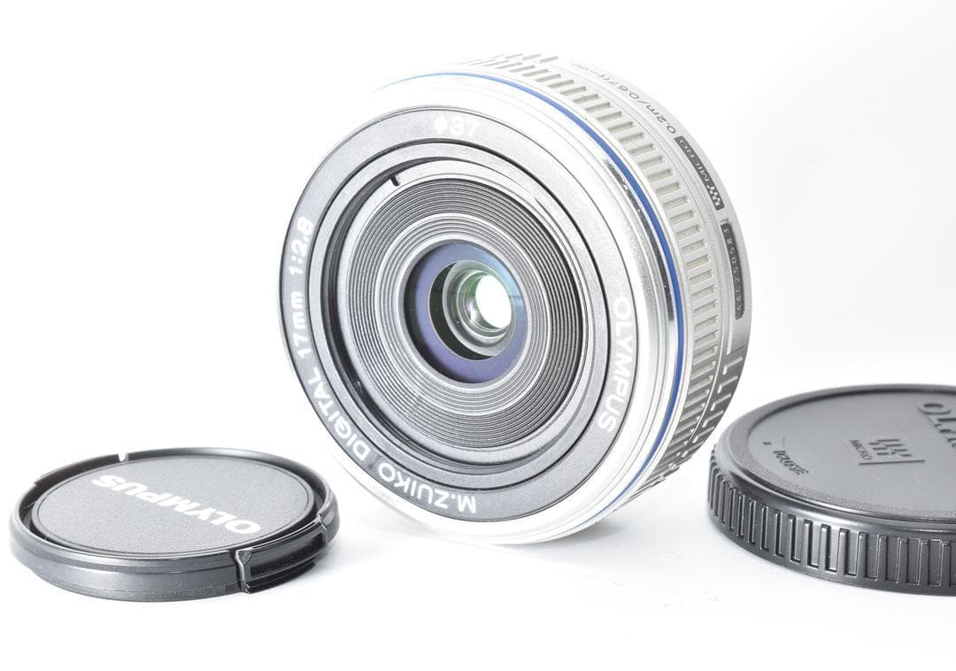 OLYMPUS M.ZUIKO DIGITAL 17mm F2.8 シルバー