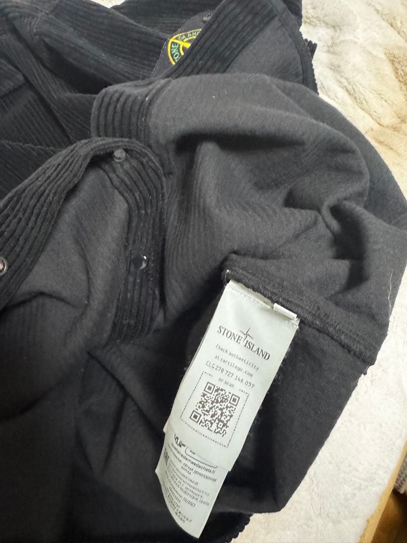 stone コーデュロイシャツ　長袖　数回着用