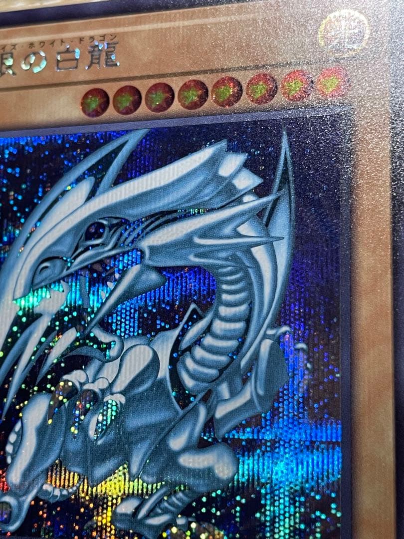 遊戯王 ブルーアイズホワイトドラゴン シークレット