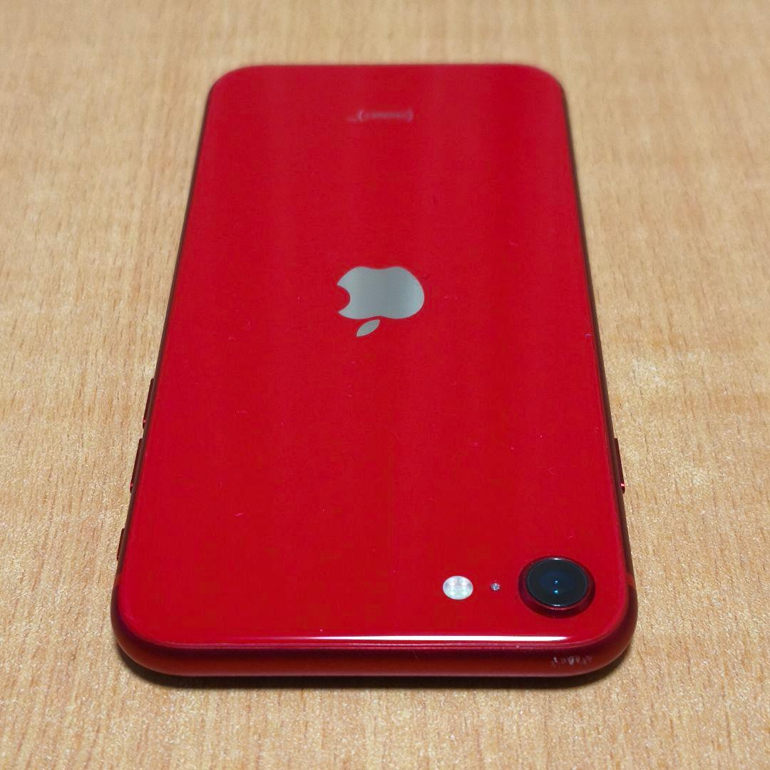 バッテリー100% SIMフリー iPhone SE 2 128GB レッド