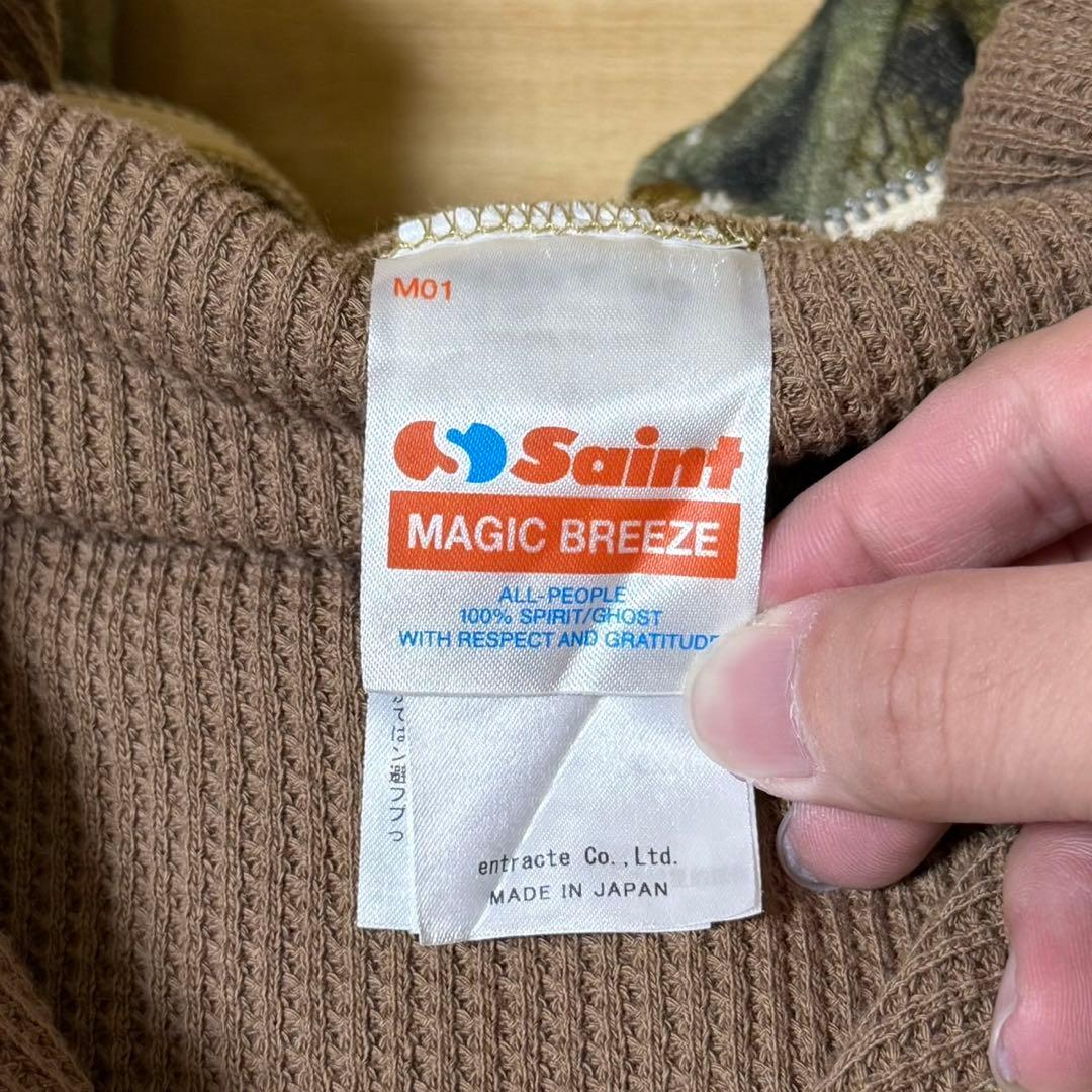 セントマイケル × エイプ ジップパーカー