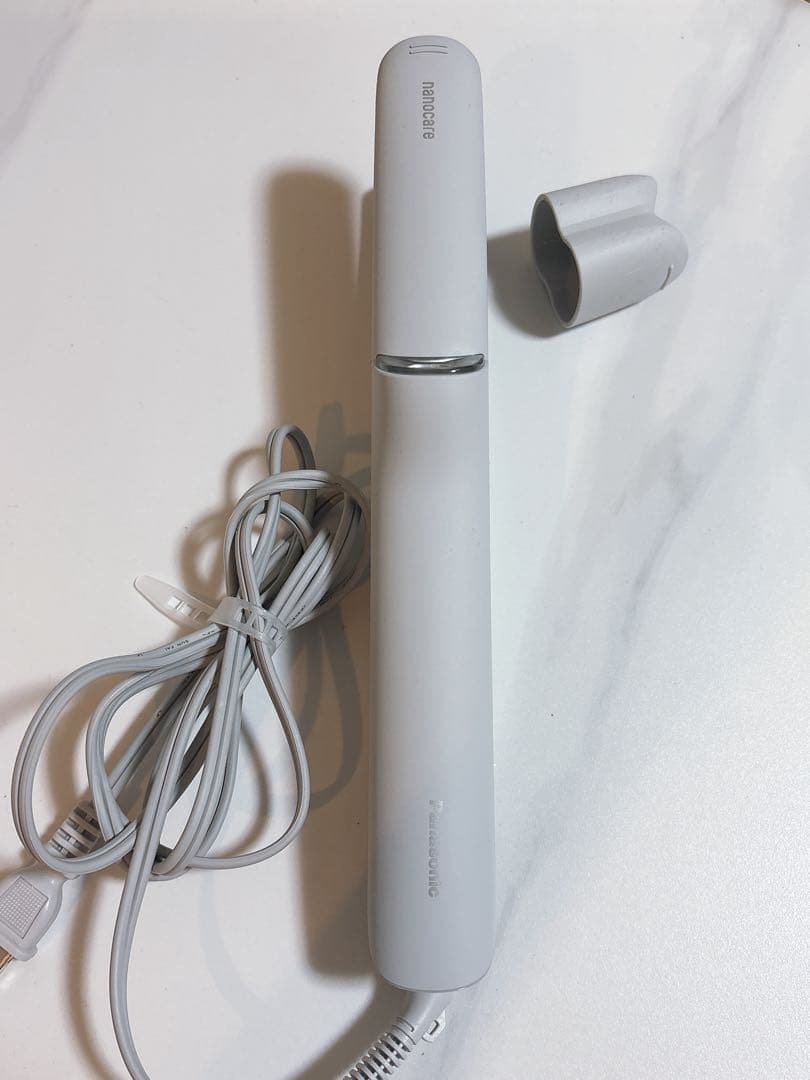 【ほぼ新品】パナソニックストレートアイロン ナノケアグレー EH-HN50