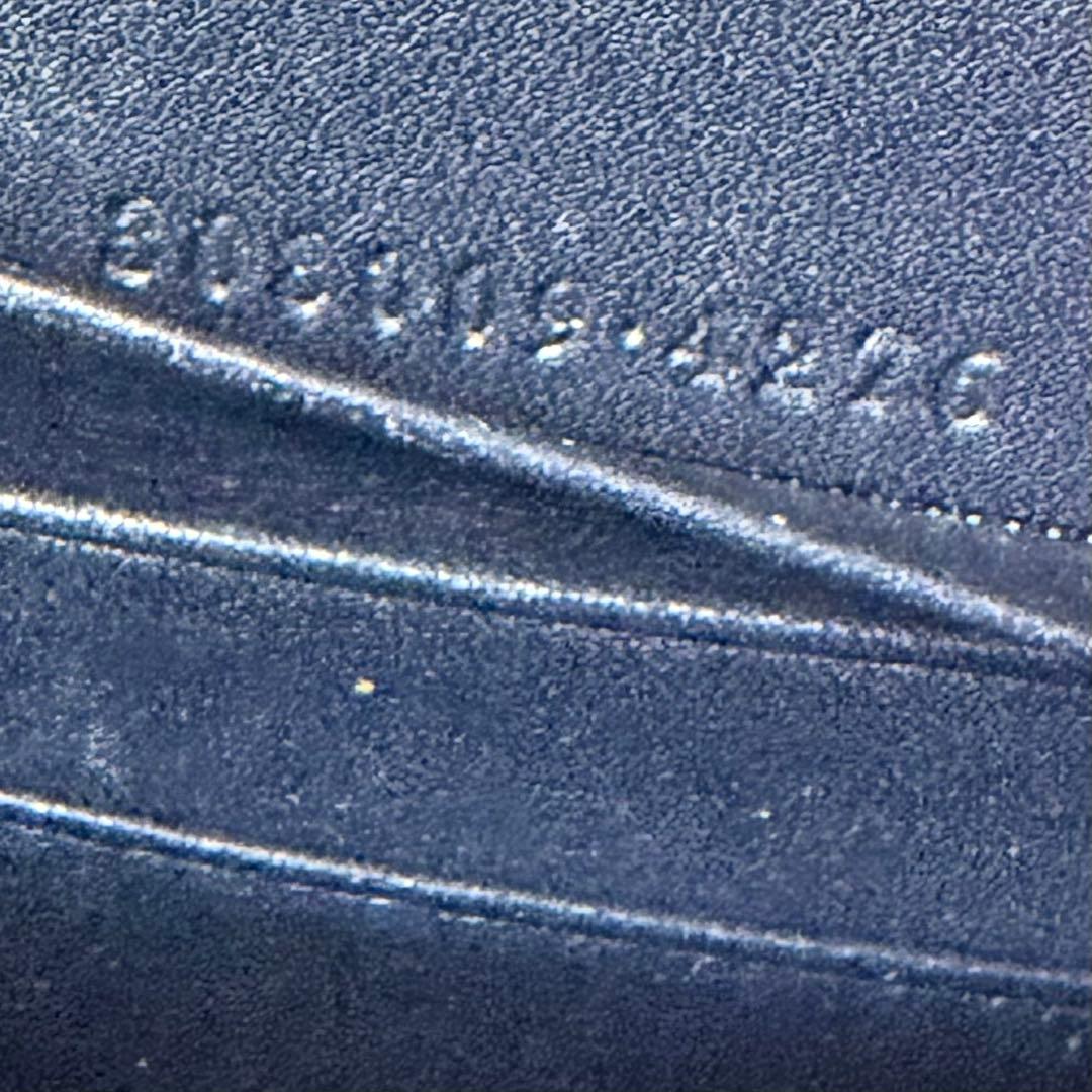 超良品‼️ グッチ　GUCCI 財布　長財布　シマレザー　ラウンドファスナー