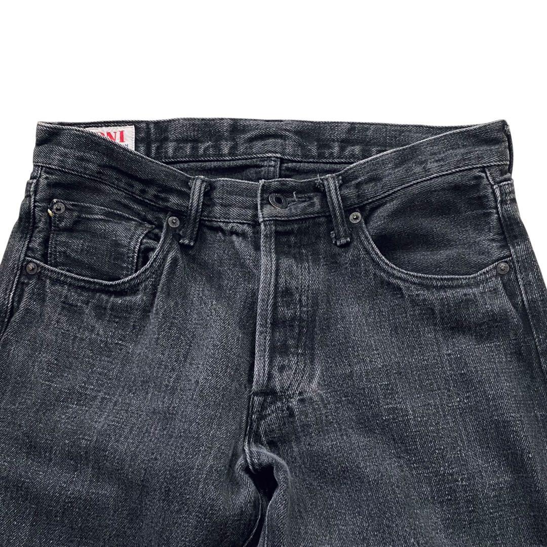 ONI DENIM 鬼デニム【美品】515 セミタイト 12オンスブラックデニム