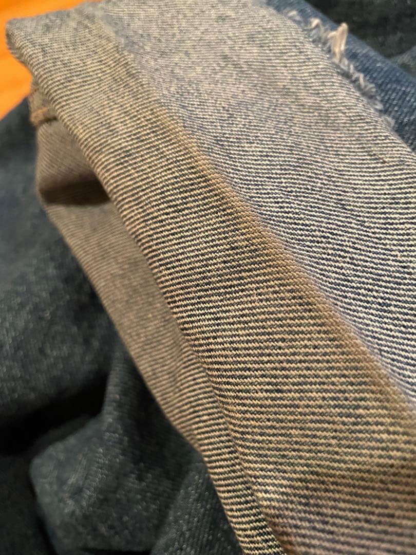 最値下げ！MAISON EUREKAエウレカ青デニム ハイウエスト カットオフ