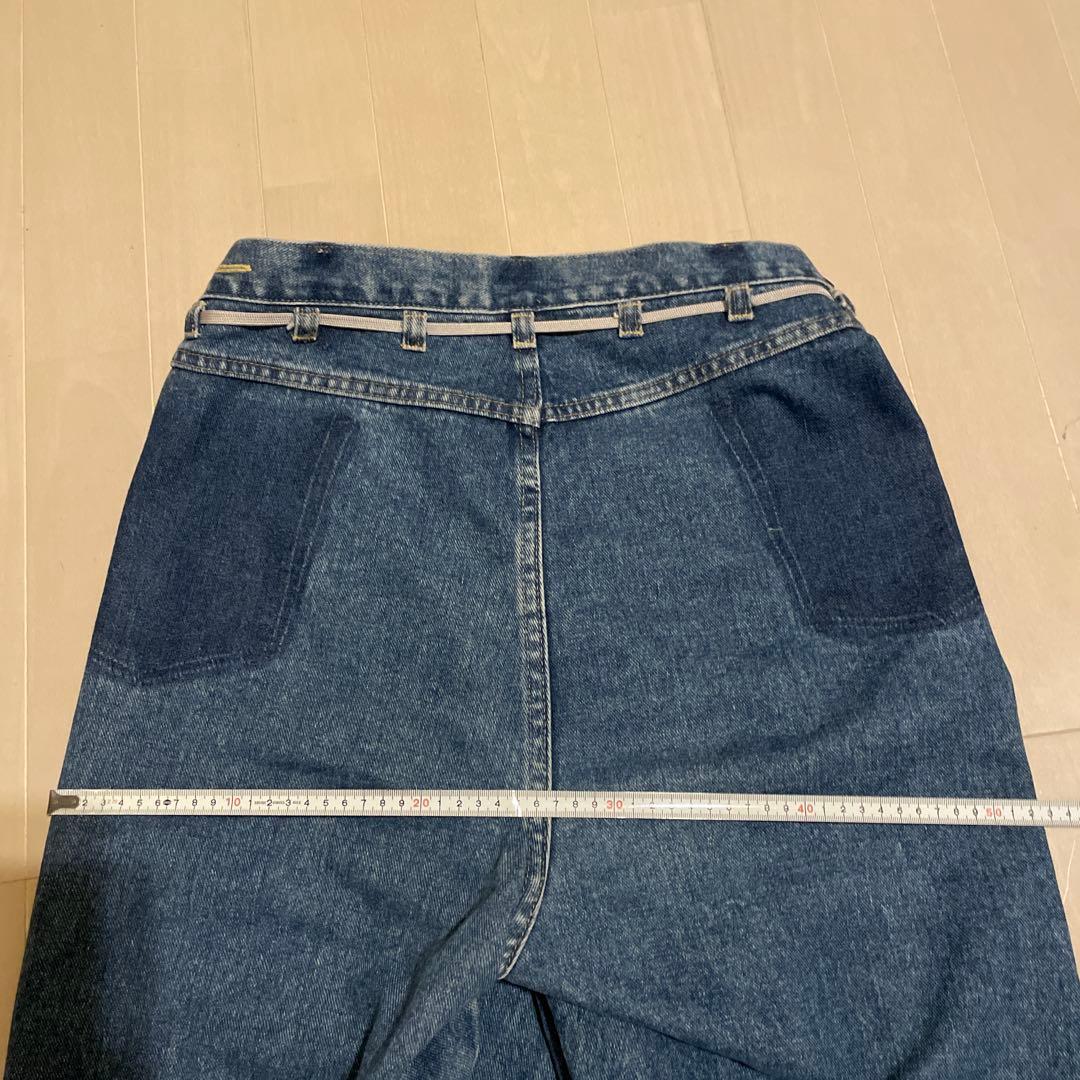 最値下げ！MAISON EUREKAエウレカ青デニム ハイウエスト カットオフ